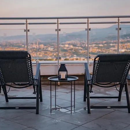 Sky Deluxe 3 Fitness & アパート スコピエ